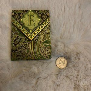 Personalized Monogram Mini Notebook "E"
